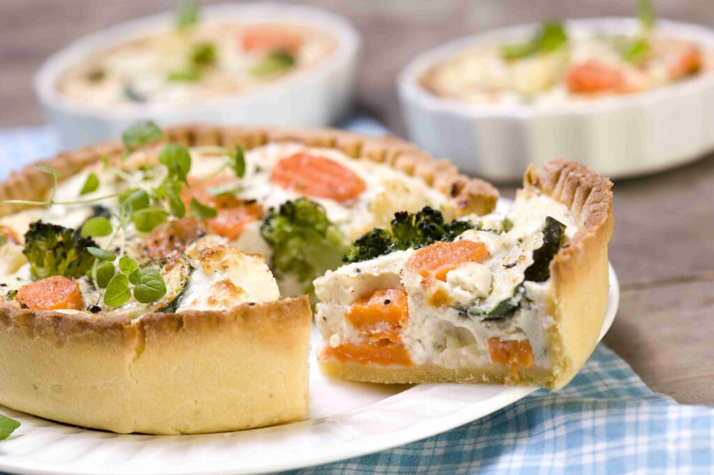 Ricotta And Italian Vegetable Tart Hortex