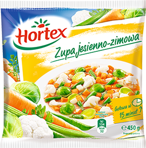 Zupa jesienno zimowa z brukselką Zupy mrożone Hortex