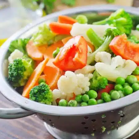 jak gotować warzywa na parze przykładowa potrawa