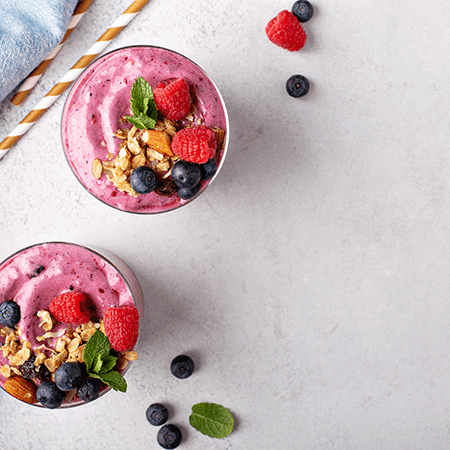 Smoothie z mrożonych owoców