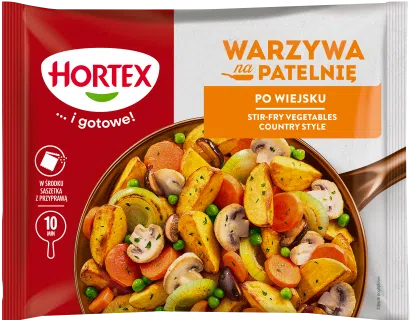 Warzywa na patelnię po wiejsku
