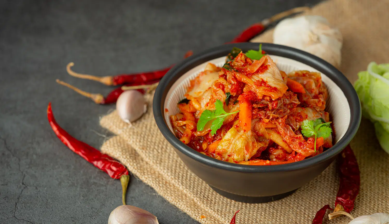 Kimchi w misce