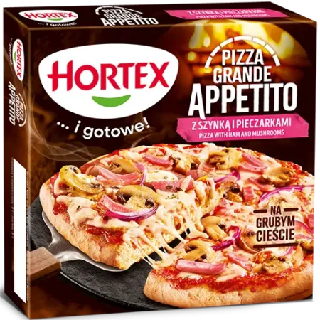 Pizza Grande Appetito szynka pieczarki