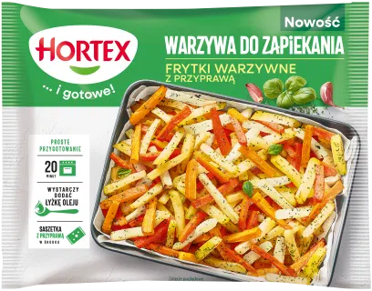 Frytki warzywne z przyprawą