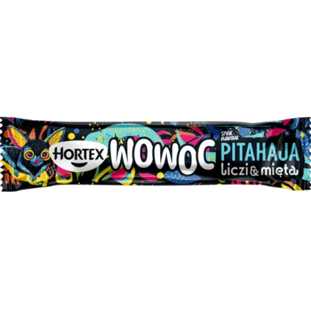 Lody sorbetowe jabłkowe Hortex WOWOC o smaku PITAHAJA & liczi & mięta