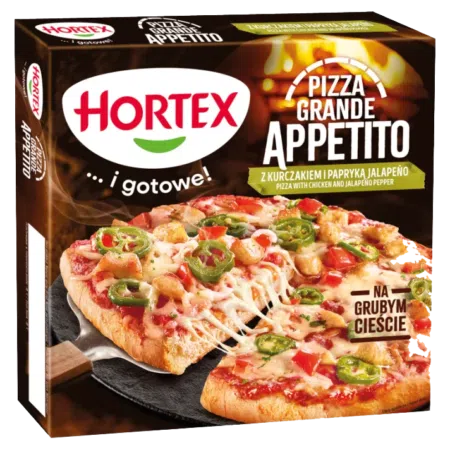 Pizza Grande Appetito z kurczakiem i papryką jalapeno
